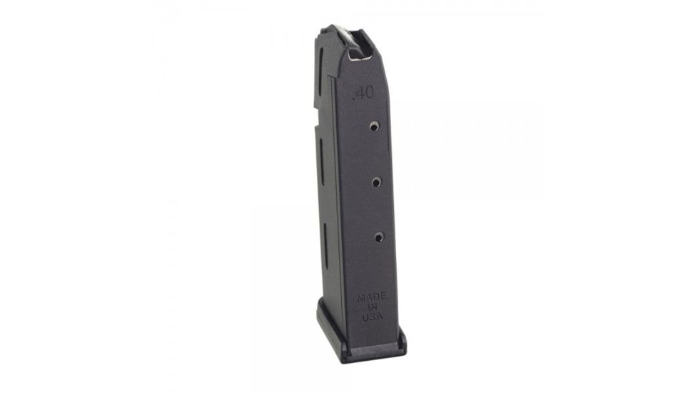ProMag Glock Pistol Magazine,Glock 22/23/27 .40 SW,Polymer,Black,10 Round GLK 15
