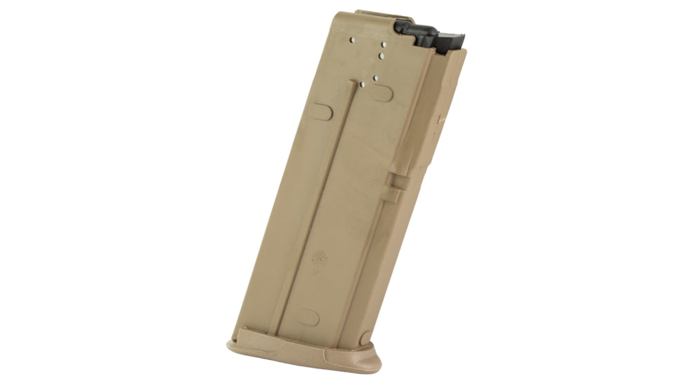 ProMag Polymer Pistol Magazine, FN Five Seven IOM &amp; USG, 5.7X28mm, 20-Round, Dark Earth, FNH-A1-FDE-20RD
