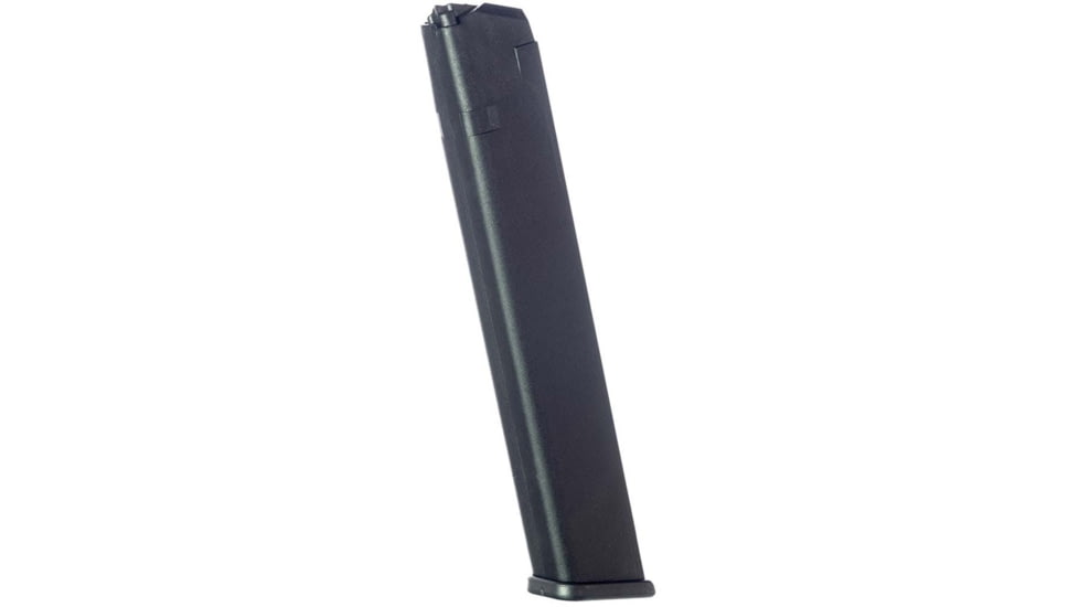 ProMag Polymer Pistol Magazine, Glock 17/19/26, 9mm, 32-Round, New And Improved Design, Black, GLK-A8B-32RD