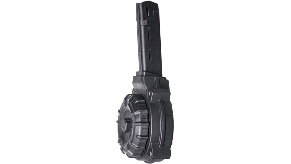 ProMag Polymer Pistol Magazine, Glock 17/19, 9mm, 50-Round, Black, DRM-A11-50RD