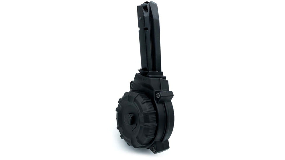 ProMag Polymer Pistol Magazine, H&amp;K VP9, 9mm, 50-Round, Black, DRM-A61-50RD