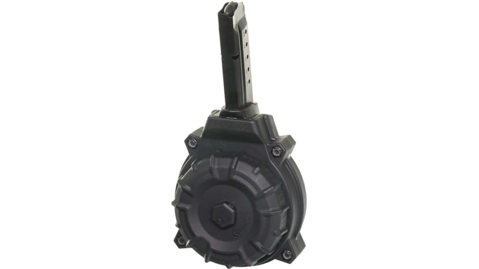 ProMag Polymer Pistol Magazine, Smith &amp; Wesson, 9mm, 50-Round, Black, DRM-A15-50RD