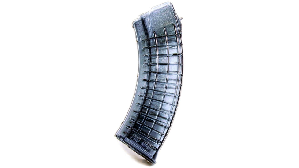 ProMag Polymer Rifle Magazine, AK-47, 7.62x39mm, 30-Round, Smoke, AK-A4-30RD