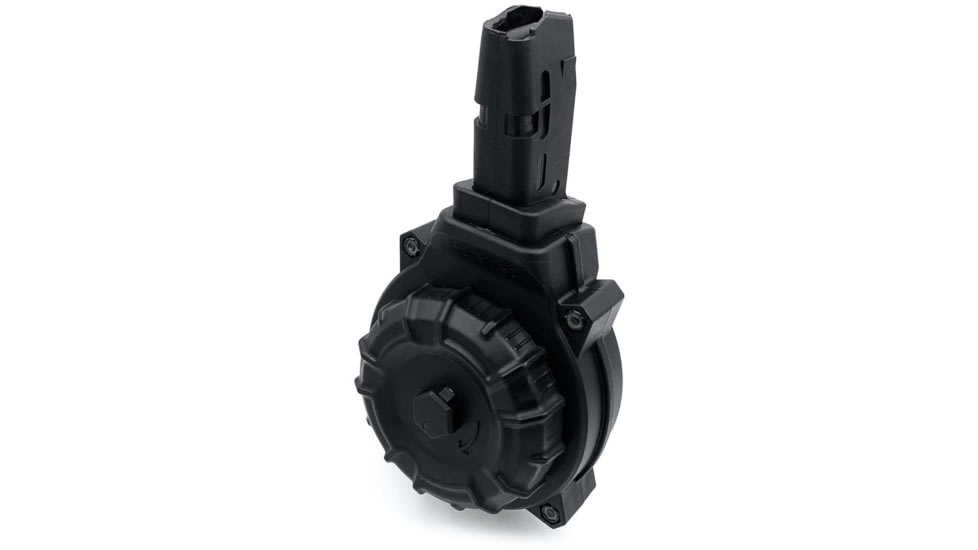 ProMag Polymer Rifle Magazine, AR-15, .45 ACP Glock Style, 40-Round, Black, DRM-A96-40RD