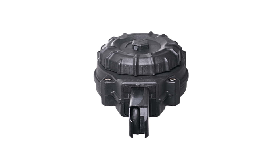 ProMag Polymer Rifle Magazine, AR-15, 9mm Colt/SMG Type, 50-Round, Black, DRM-A10-50RD