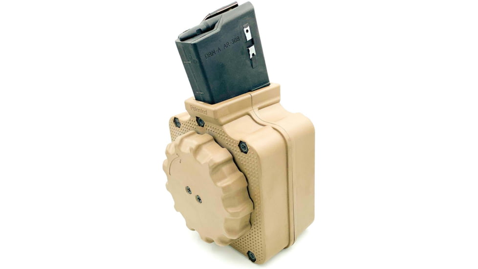 ProMag Polymer Rifle Magazine, AR-308, .308, 50-Round, Dark Earth, DRM-A1-FDE-50RD