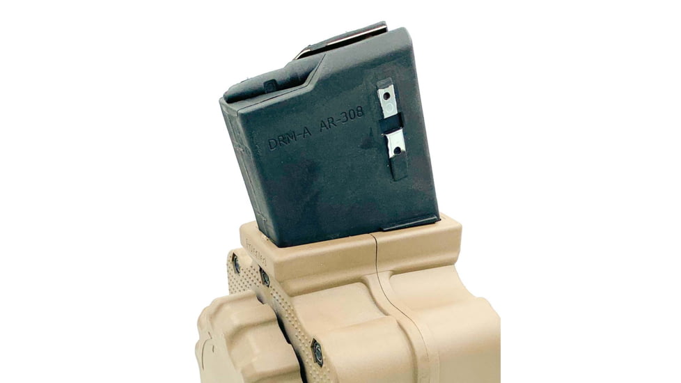 ProMag Polymer Rifle Magazine, AR-308, .308, 50-Round, Dark Earth, DRM-A1-FDE-50RD