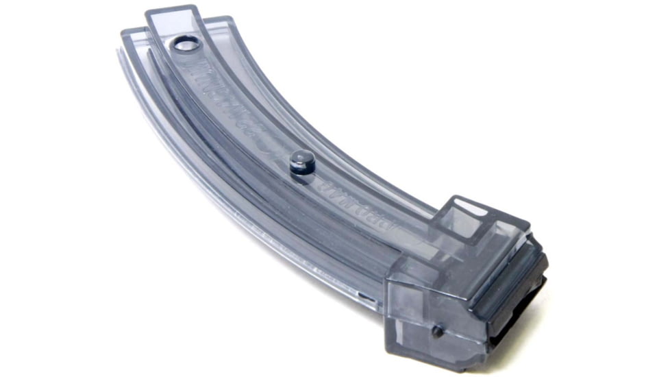 ProMag Polymer Rifle Magazine, Ruger 10/22, .22 Magnum, 23-Round, Smoke, RUG-A16-23RD