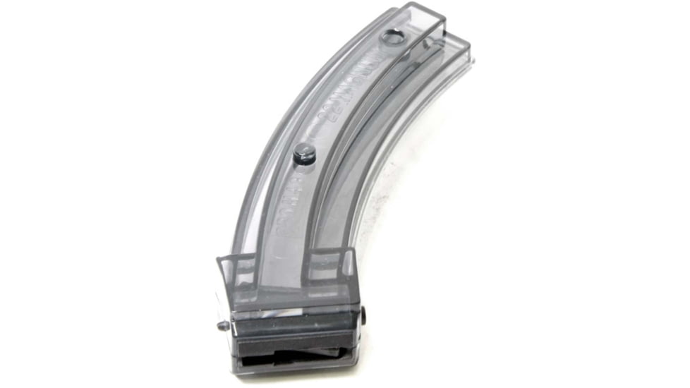 ProMag Rifle Magazine, 10/22, .22 Magnum, 23 Round, Smoke, 1 Pack, Polycarbonate, RUGA16-23RD
