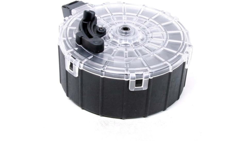 ProMag Saiga 12 Gauge Drum Shotgun Magazine, 20 Round, Black, 1 Pack, DuPont Zytel Polymer, SAIA6-20RD