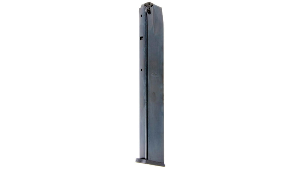 ProMag Steel Pistol Magazine, Ruger All 9mm P-Series 9mm, 32-Round, Black, RUG-A7-32RD