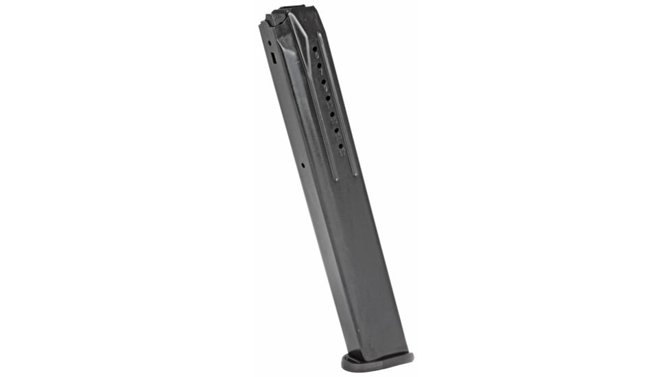 ProMag Steel Pistol Magazine, Ruger SR9, 9mm, 32-Round, Black, RUG-A34-32RD