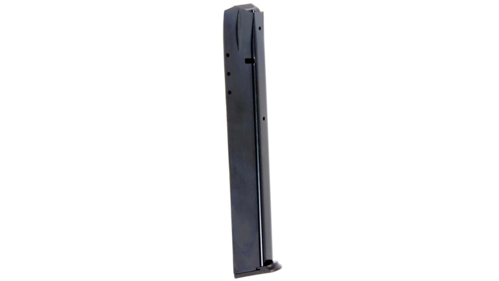 ProMag Steel Pistol Magazine, Smith &amp; Wesson 910/915/459 &amp; 5900 Series, 9mm, 32-Round, Black, SMI-A3-32RD