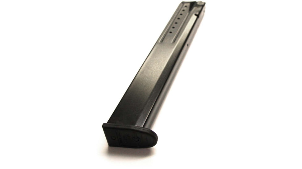ProMag Steel Pistol Magazine, Smith &amp; Wesson M&amp;P9, 9mm, 32-Round, Black, SMI-A14-32RD