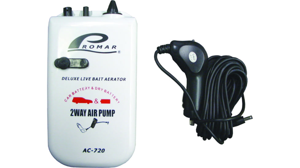 Promar Aerator Deluxe 2-Speed Uses 2D Batt. Car Adapter Included, AC-720