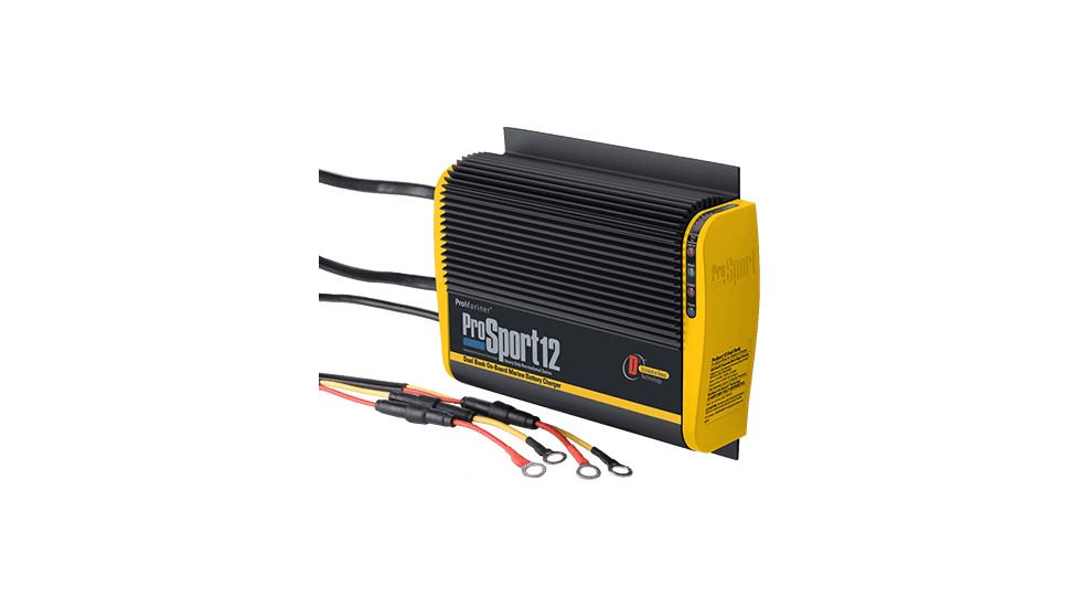 ProMariner Battery Charger, ProSport 12, 12V12A, 2 Bank, New Condition PRO-43012