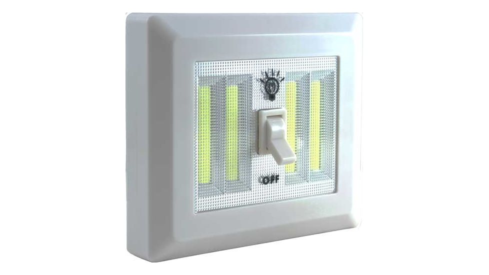 LitezALL Jumbo Light-switch Led Cordless Light Magnetic Back