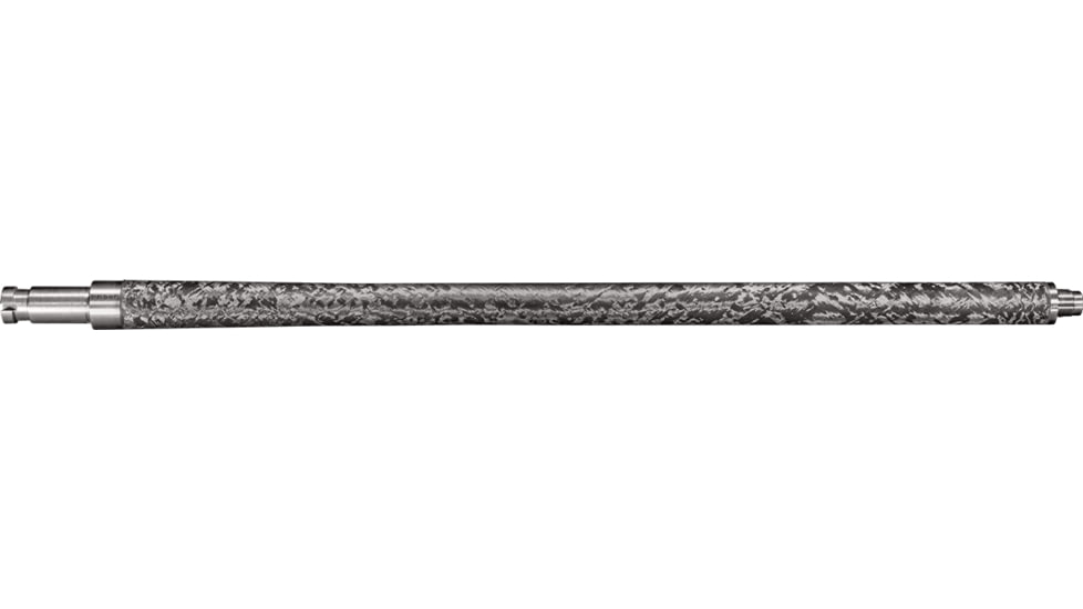 Proof Research Anshutz Pre-Fit Carbon Fiber Threaded Barrel, .22 Long Rifle, Anshutz Model 1761, 18.5 inch, 1/2x28 Thread, 1-16 Twist, Heavy Profile, Graphite/Sliver, 123492