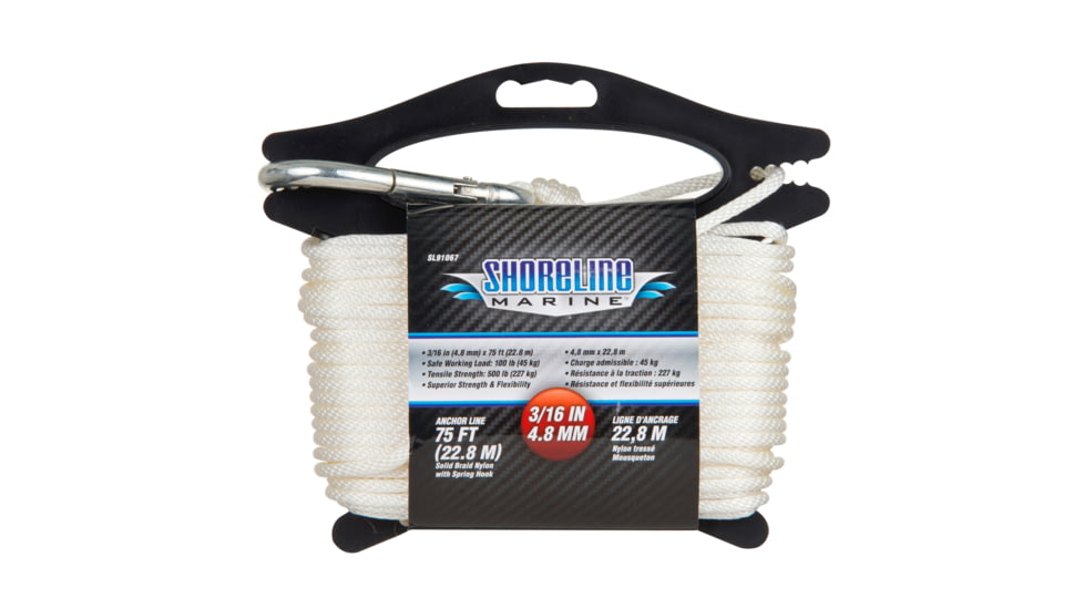 Propel Paddle Anchorline Anchorline Nylon, SB, 3.16", 75 feet, SLPG91067