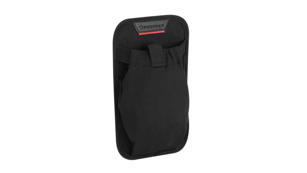 PROPPER 10x6 Stretch Dump Pouch, Black, ONE SIZE F56520A001