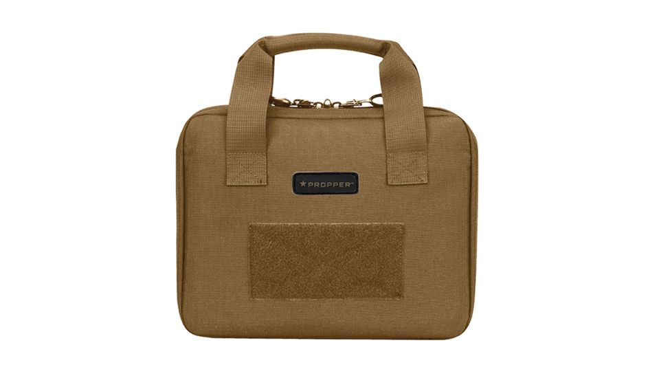 PROPPER 8x12 Soft-Sided Pistol Case, Coyote, ONE SIZE F561775236ONESZ