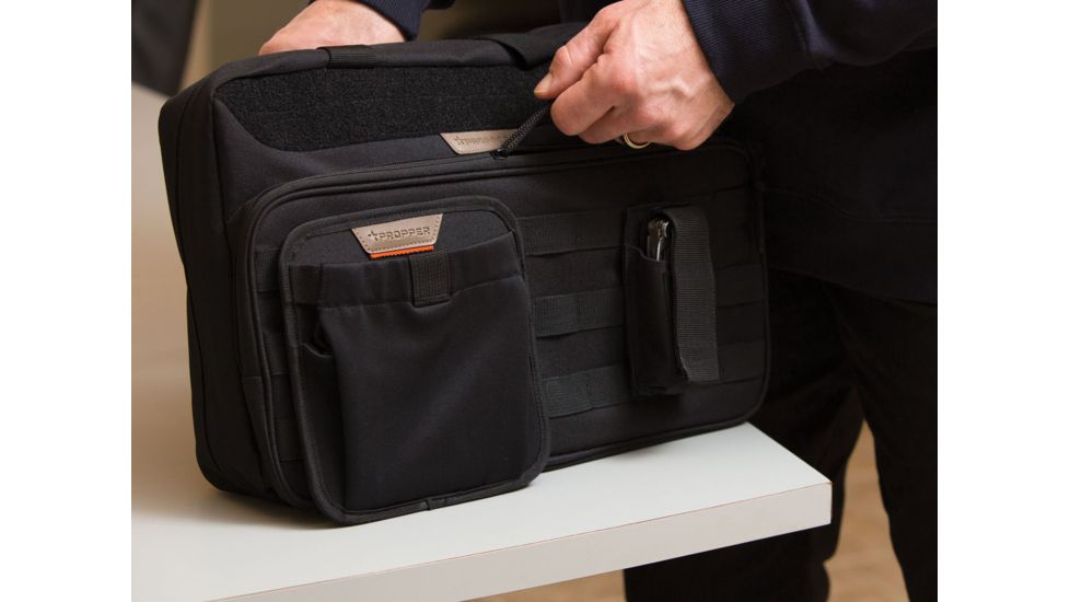 PROPPER 8x7 Stretch Dump Pouch, Black, ONE SIZE F56510A001