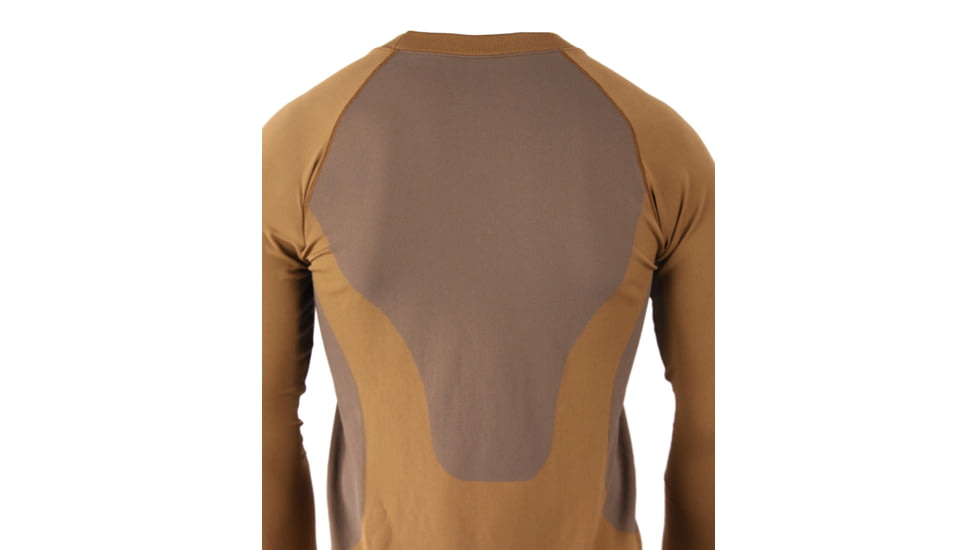 Propper Adventure Tech Level I L/S Top, 95/5 Polyester/XStatic, Size Size Small, Color Coyote