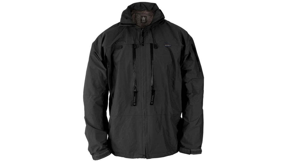 Propper Adventure Tech Level VI Parka, Ultralight Gore-Tex Fabric, Large, Black