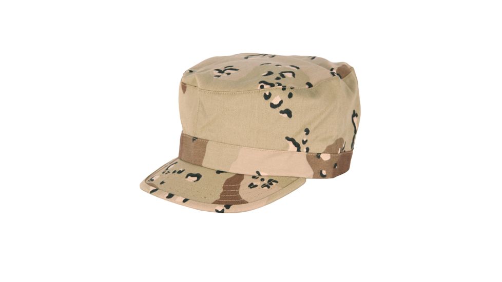 Propper BDU Twill Patrol Cap, 60/40 Cotton/Polyester, Extra Large, 6-Color Desert - F550512-XL-271