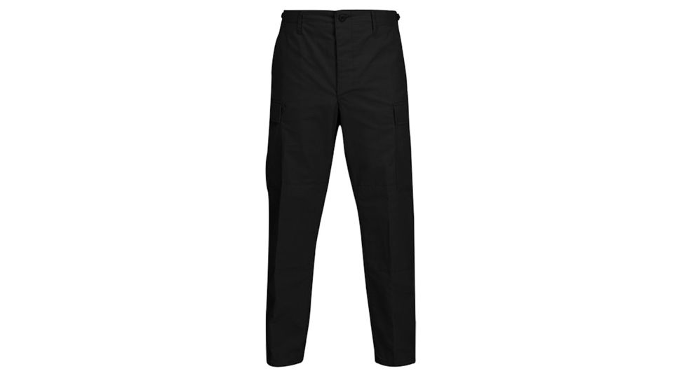 Propper BDU Trouser, 65/35 Poly/Cotton Battle Rip - Men's, Black, Extra Small, Regular, F520138001XS2