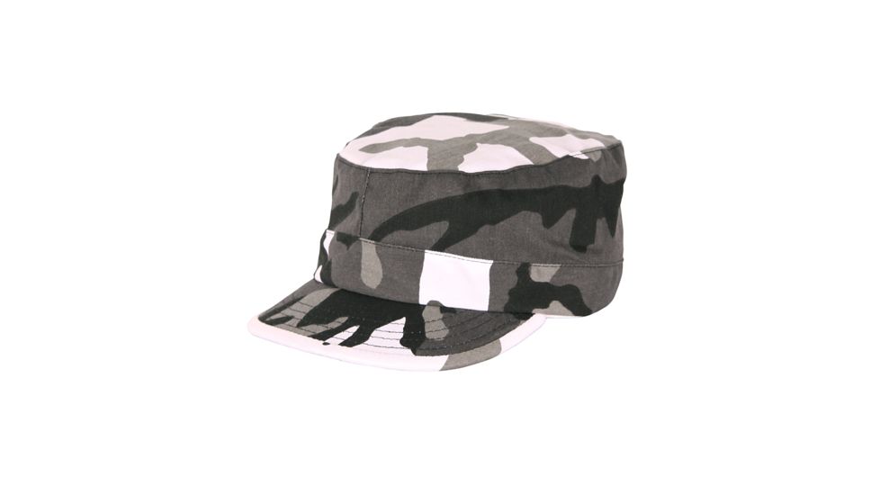 Propper BDU Twill Patrol Cap, 60/40 Cotton/Polyester, Small, Urban Camo - F550512-S-063