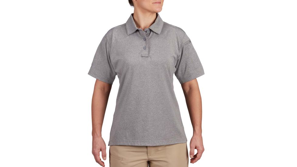 Propper EDGETEC Polo - Womens, Heather Grey, Small, F58035M023S