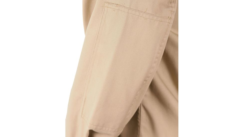 Propper Genuine Gear BDU 4-Pocket Coat, 65/35 Poly Cotton Twill, XXL - Regular, Khaki