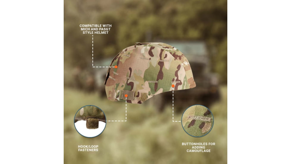 Propper Helmet Cover, OCP, S-M, F551021389S-M