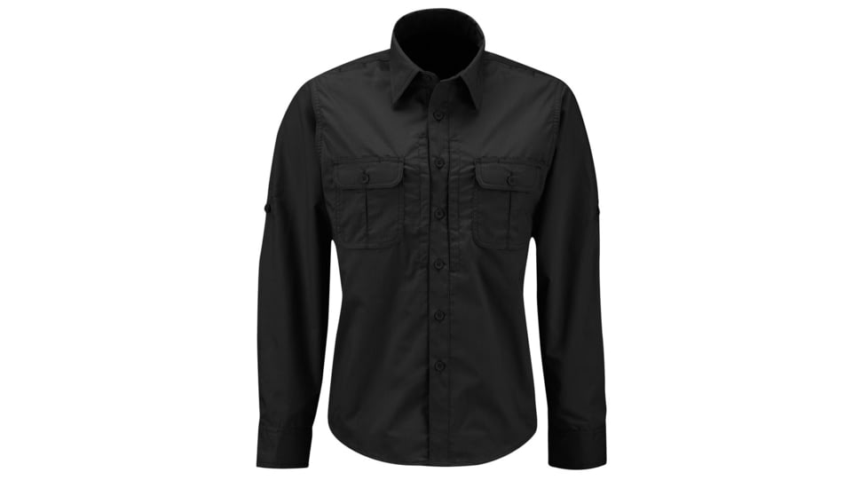 Propper Kinetic Long Sleeve Shirt - Womens, Black, Small, Regular, F53994X001S2