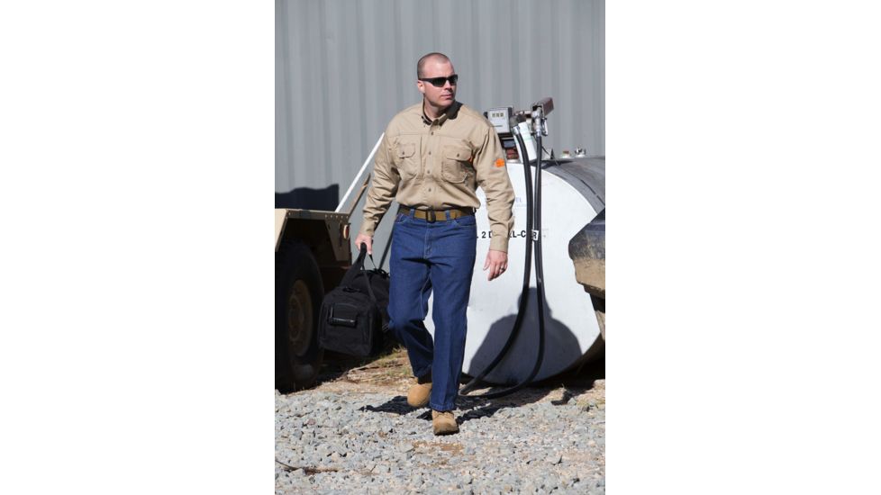 Propper Mens FR Long Sleeve Work Shirt,Khaki,3XL2 F53193J2503XL2