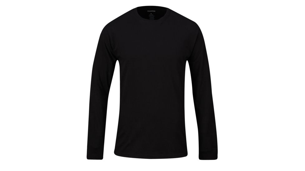 Propper Mens Pack 2 Long Sleeve T-Shirt,Black,3XL F53690U0013XL