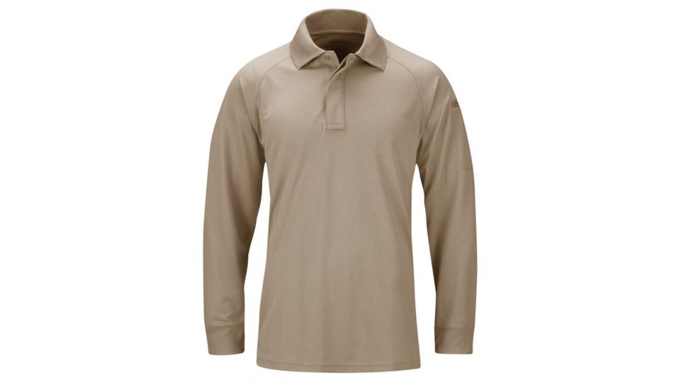 Propper Mens Snag-Free Polo - Long Sleeve T-Shirt,Silver Tan,2XL F53620A226XXL