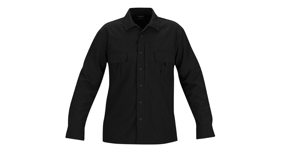 Propper Mens Sonora Shirt Long Sleeve Nylon R Black L F536777001L