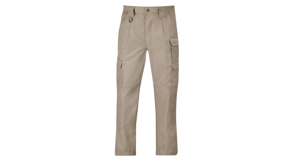 Propper Men's Tactical Trousers, 65/35 Poly/Cotton Canvas, 28x37, Khaki