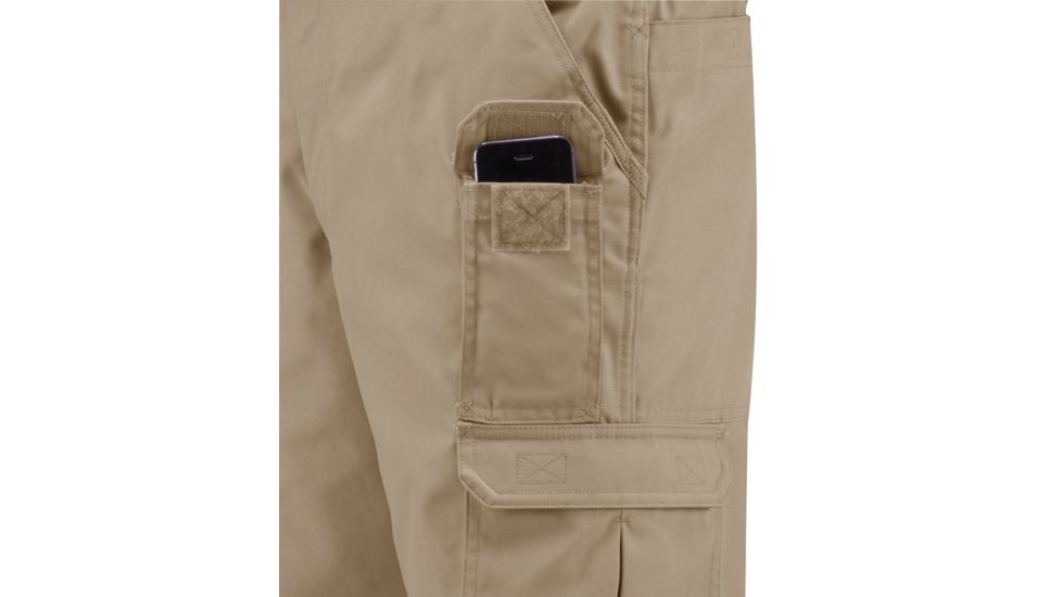 Propper Men's Tactical Trousers, 65/35 Poly/Cotton Canvas, 28x37, Khaki
