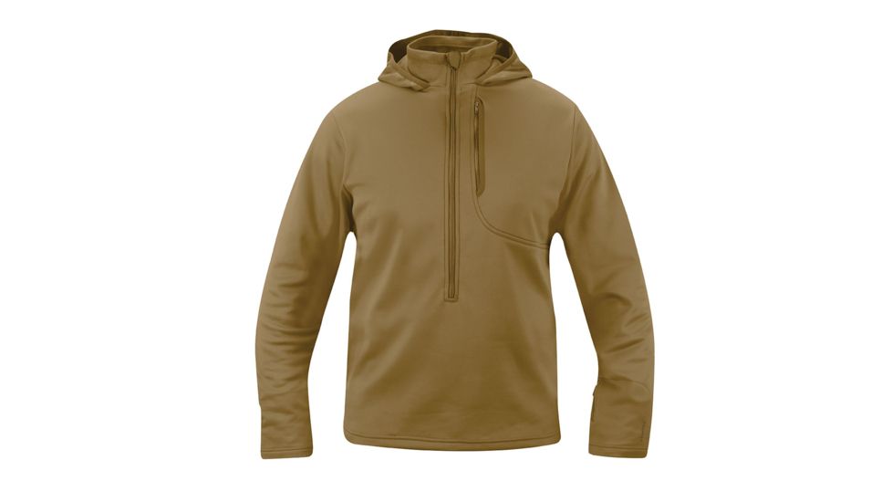 Propper Mens V2 Stretch Fleece Hoodie,Coyote,Medium F54812K236M