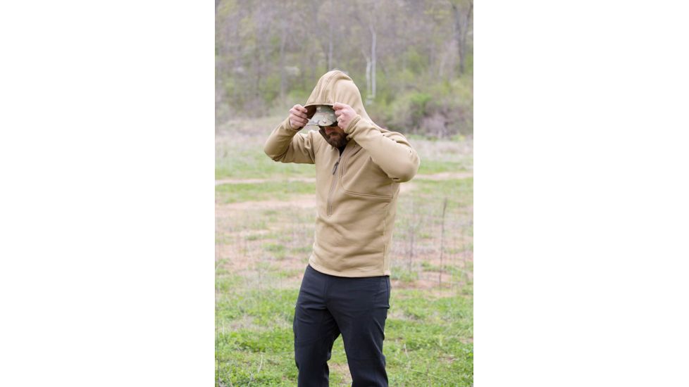 Propper Mens V2 Stretch Fleece Hoodie,Coyote,Medium F54812K236M