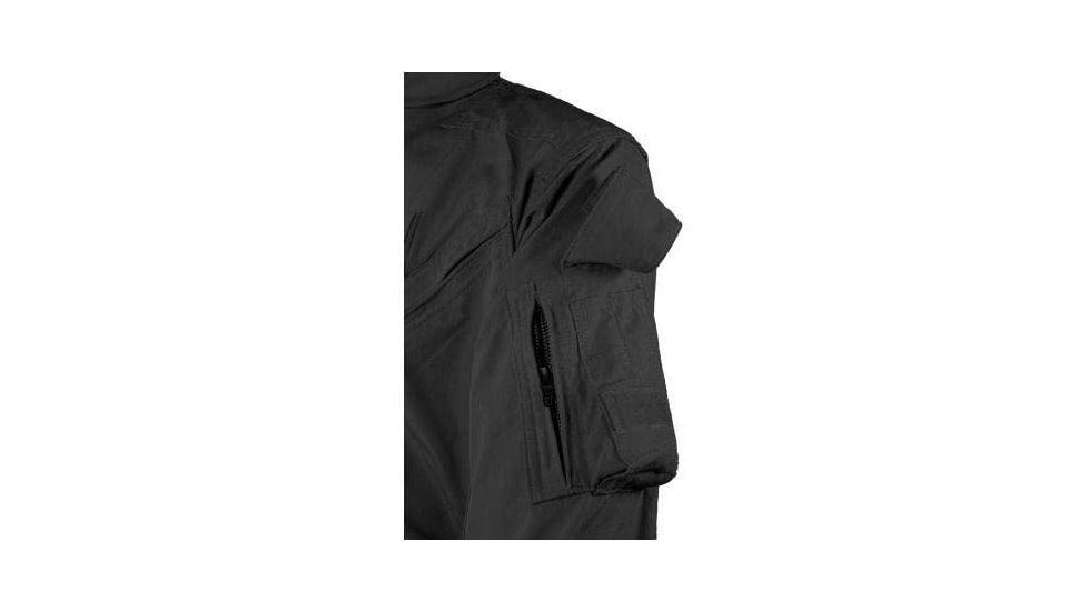 Propper Poly Cotton Twill 27/P Flyers Coverall - Mens, Black, Large, Regular, F51186V001L2