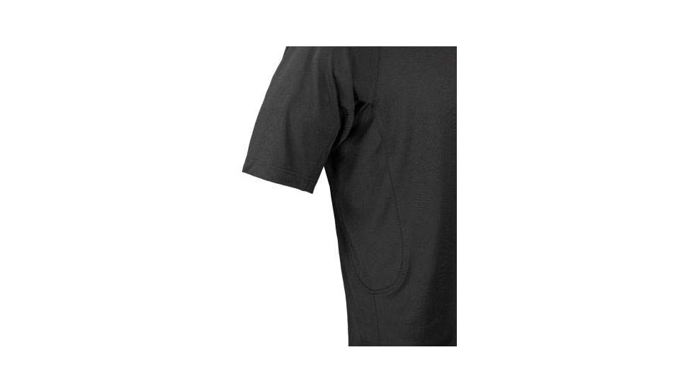 Propper Raglan Utility Short Sleeve Polo - Mens, Black, 6XL, F5842010016XL