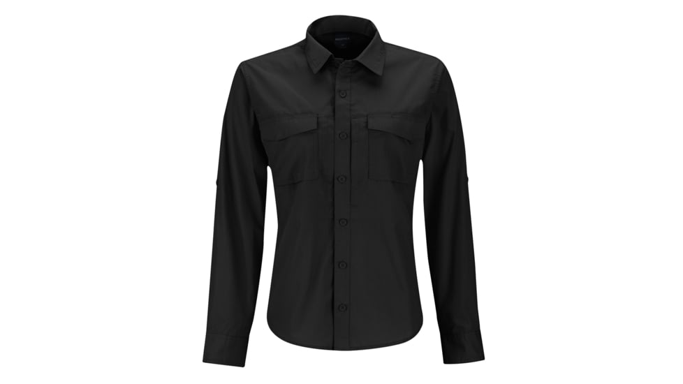 Propper REVTAC Long Sleeve Shirt - Womens, Black, Extra Large, Regular, F533550001XL2
