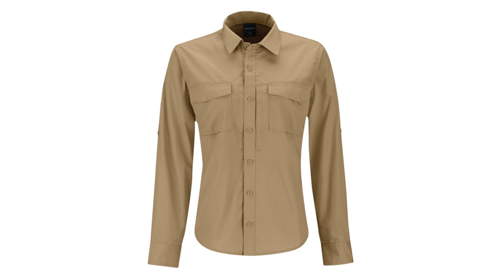 Propper REVTAC Long Sleeve Shirt - Womens, Khaki, Medium, Regular, F533550250M2
