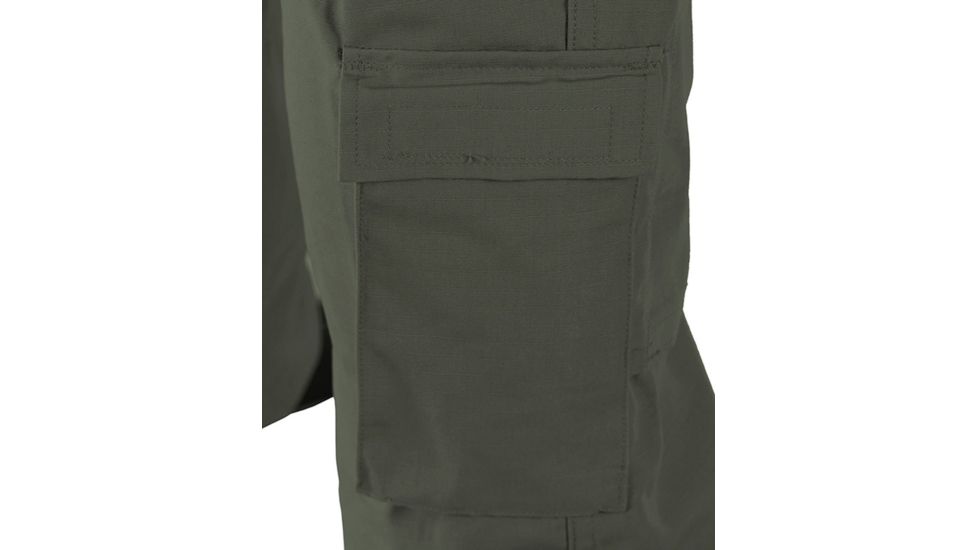 Propper TAC U Trouser, 65/35 Poly/Cotton Battle Rip, 26in Waist, Short, Olive Green