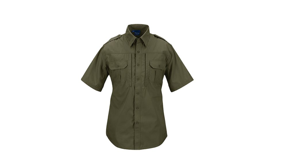 Propper F531150 Tactical Lightweight Short Sleeve Shirt, Olive Green, Extra Large