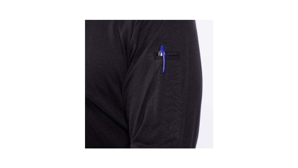 Propper Uniform Cotton Long Sleeve Polo - Mens, Midnight Navy, L, F58225N414L
